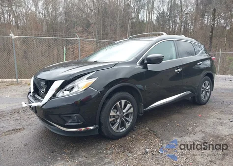 2017 Nissan Murano Sl z USA, uszkodzony, nr VIN 5N1AZ2MG6HN184836